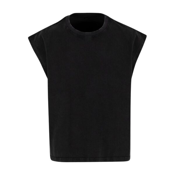 Vintage cropped heavy sleeveless tee Thumbnail