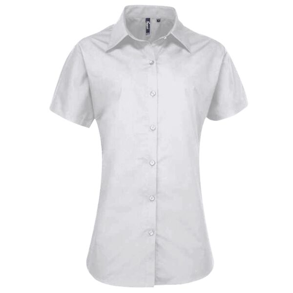 Women's supreme poplin short sleeve shirt Thumbnail