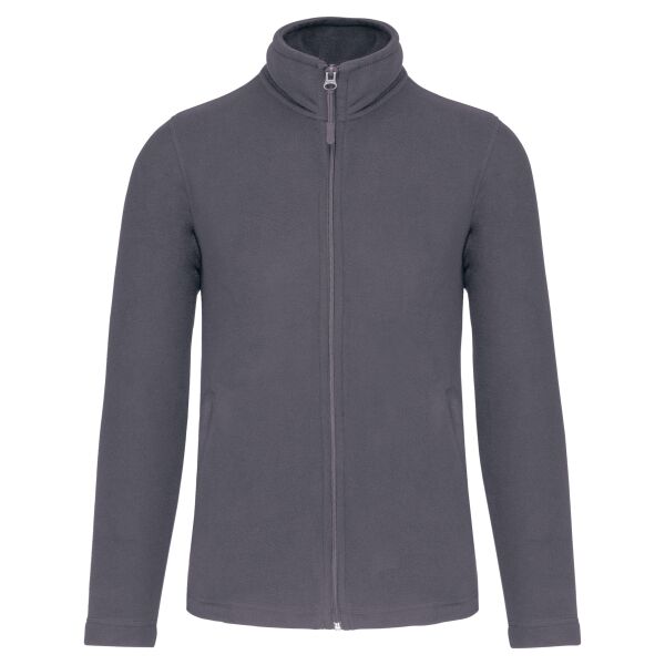 Zip-through microfleece jacket Thumbnail
