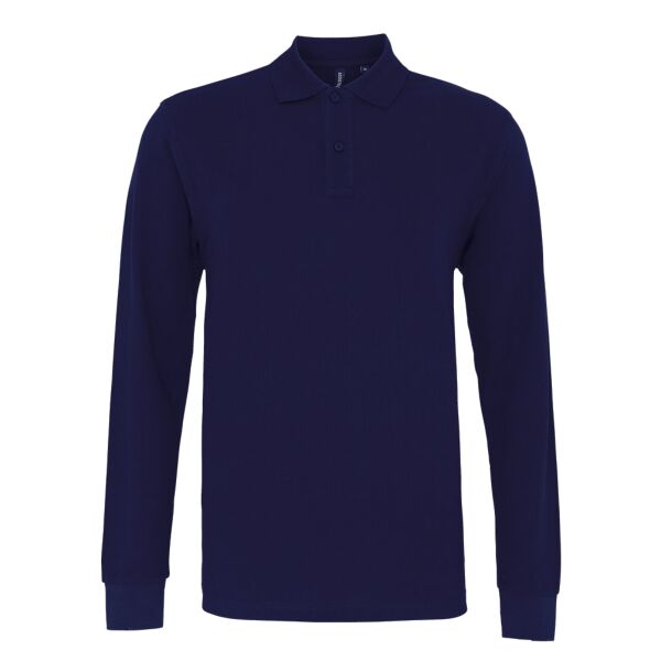 Men's classic fit long sleeved polo Thumbnail