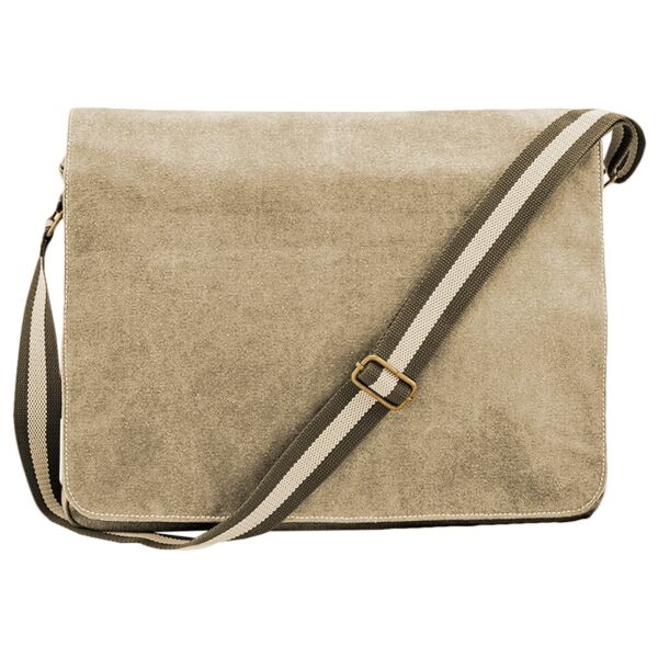 Quadra Vintage Canvas Despatch Bag Thumbnail