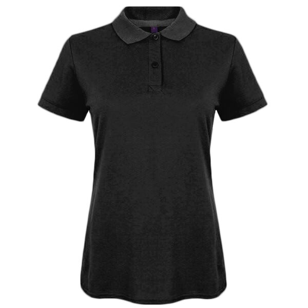 Henbury Ladies Modern Fit Cotton Piqué Polo Shirt Thumbnail