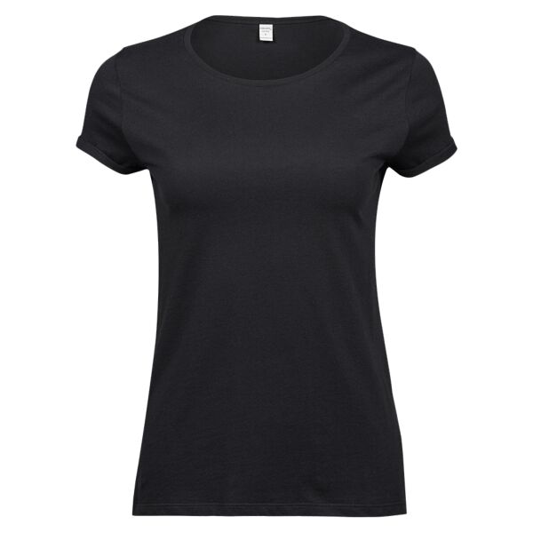 Tee Jays Ladies Roll-Up T-Shirt Thumbnail