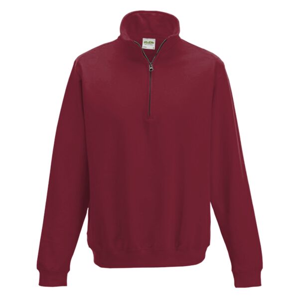 AWDis Sophomore Zip Neck Sweatshirt Thumbnail
